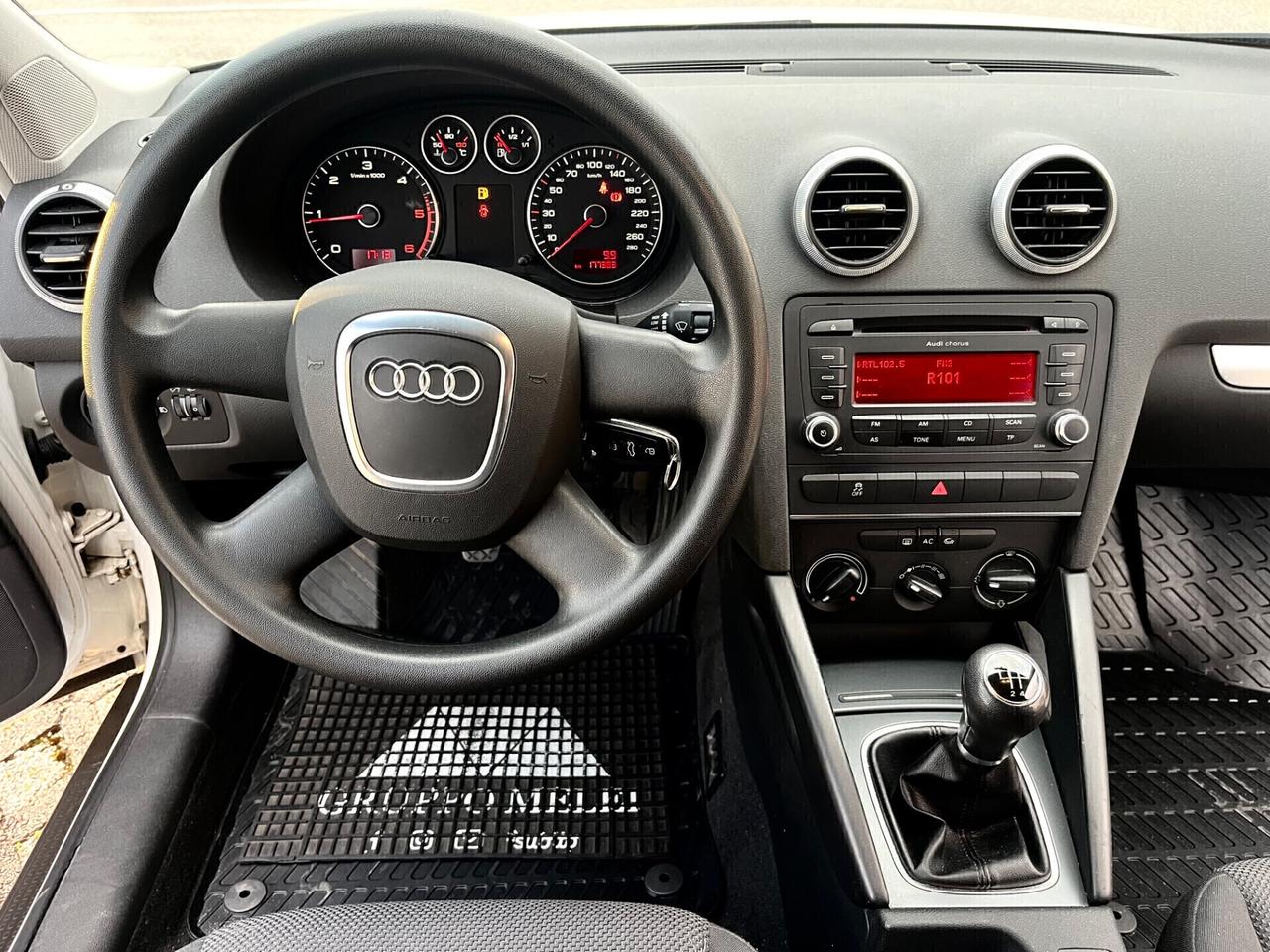 Audi A3 1.6 TDI 90CV Ambition ANCHE NEOPATENTATI