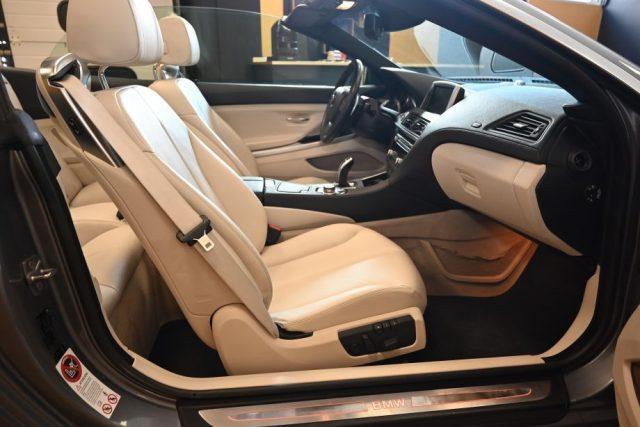 BMW 640 i CABRIO FUTURA AUTO NAVI 19"FULL PELLE TEL CRUISE