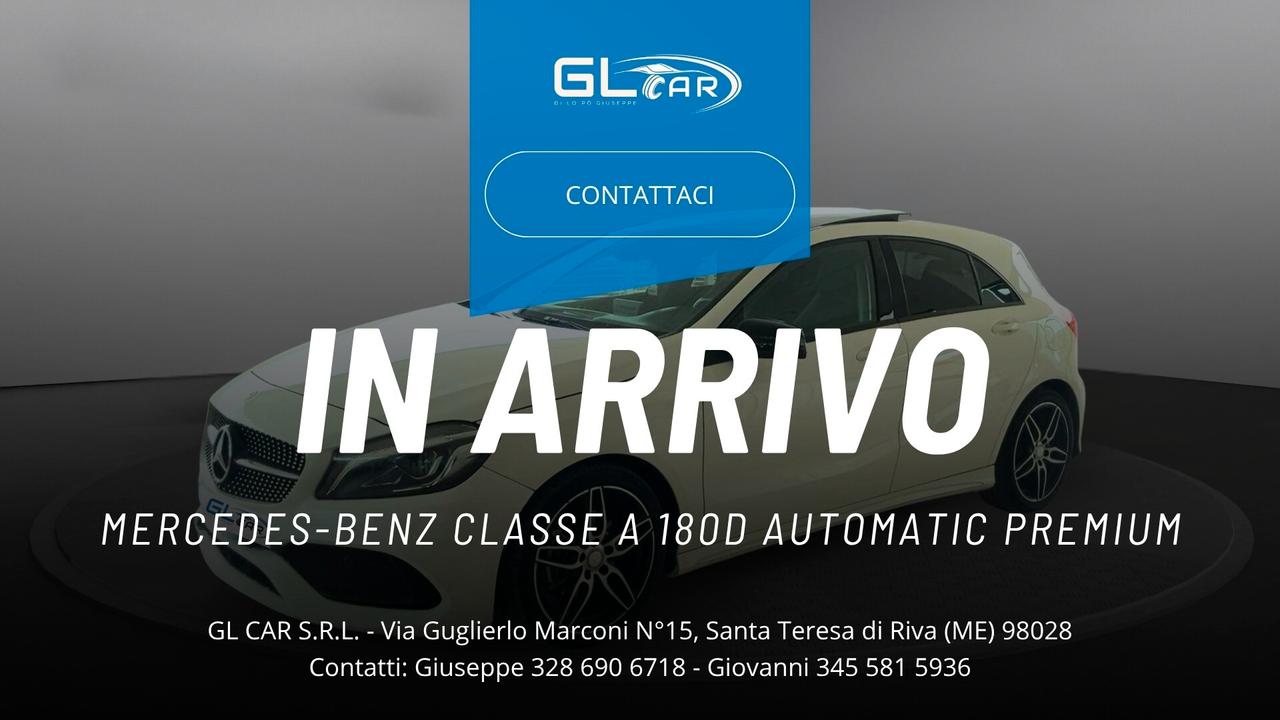 Mercedes-benz A180d Aut Premium 22000km