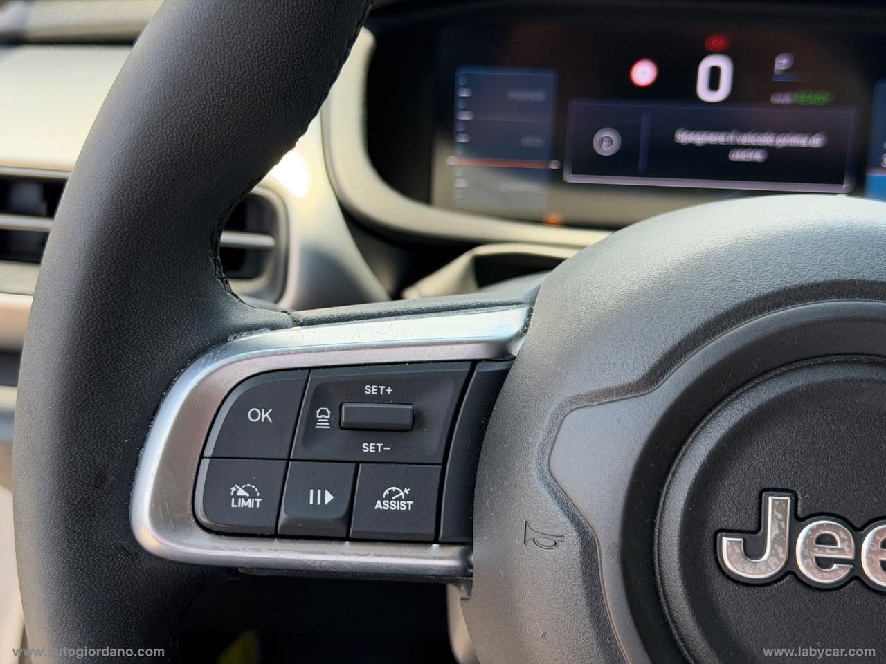 JEEP Avenger BEV Summit 420 156 CV CERCHI IN LEGA DA 18
