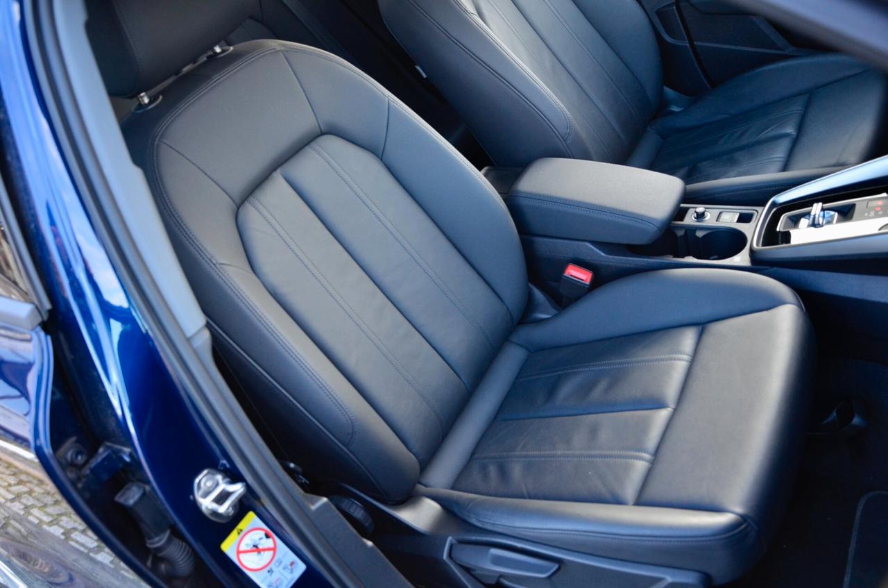 AUDI A3 SPB 30 TDI BUSINESS ADVANCED 116cv S-TRONIC, EURO 6D, PELLE, RETROCAMERA, BAULE ELETTRICO, PERMUTE