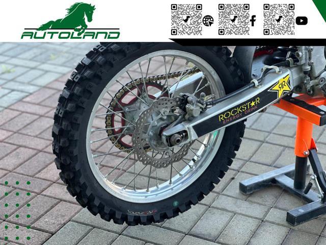 HONDA CRF 450 R Solo2.4Ore*Scarico Akrapovic*Gomme 90%