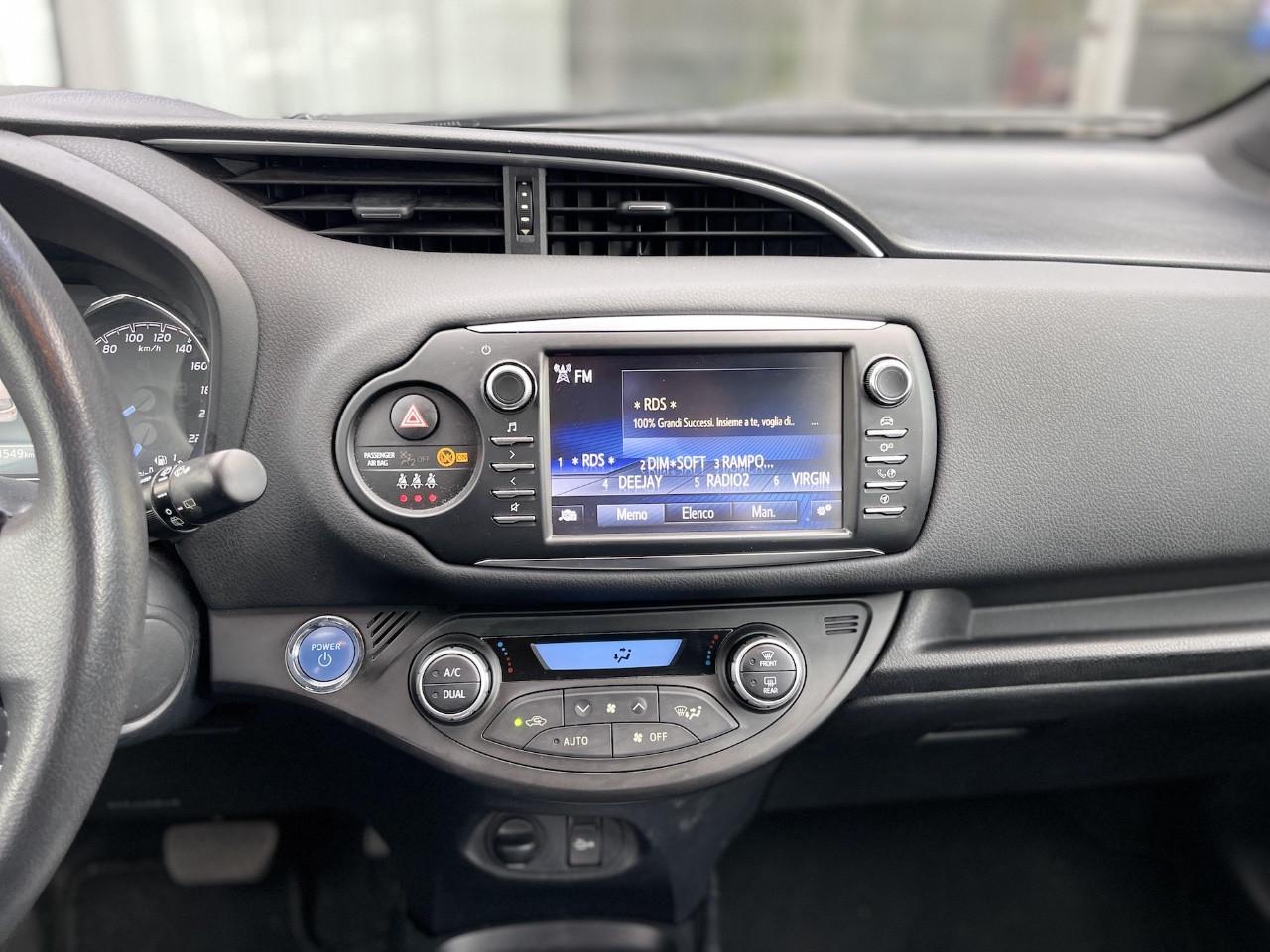 Toyota Yaris 5 Porte 1.5 Hybrid 72CV E6 Neo - 2017