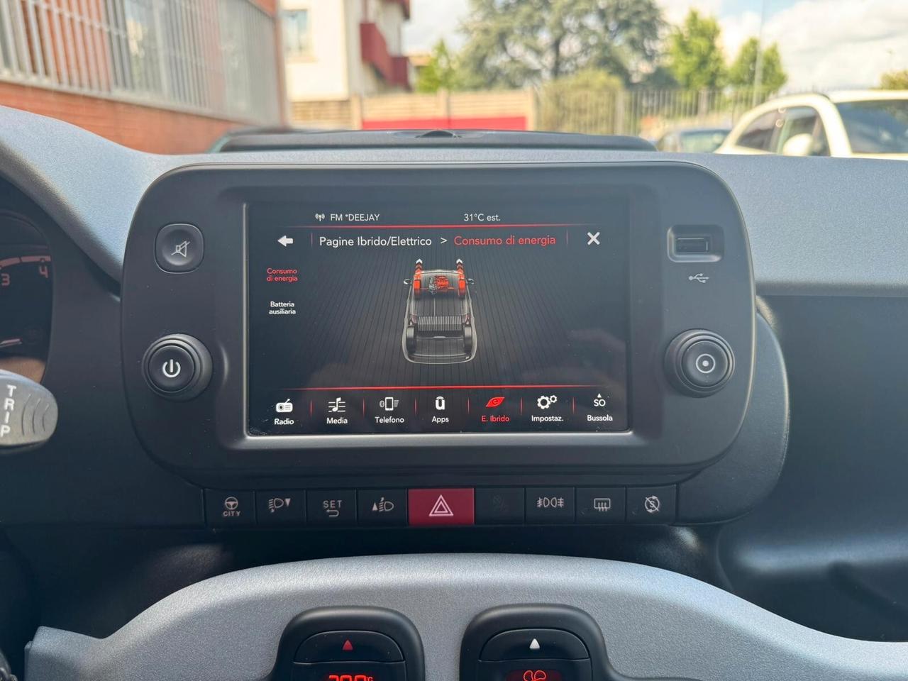 Fiat Panda 1.0 FireFly Cross Hybrid Garmin