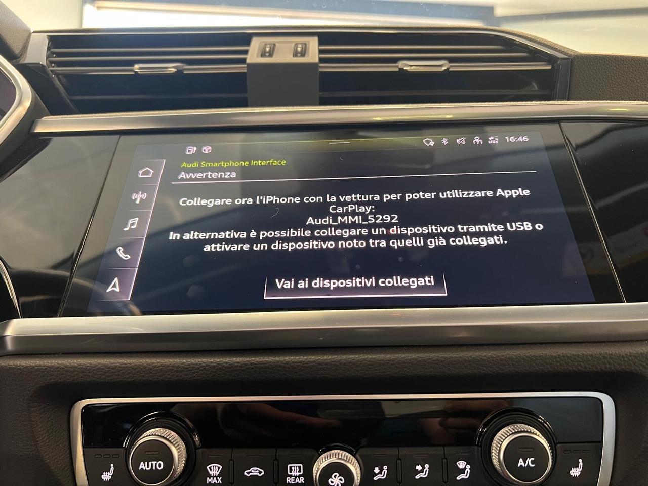 AUDI Q3 45 SPORTBACK 1.4 TFSI E S-LINE 150CV TETTO PELLE NAVI ANNO 2021