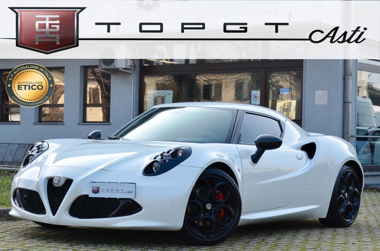 ALFA ROMEO 4C COUPE 1750 TBI 240cv TCT, UFF ITALIANA, BIANCO PERLA, SCARICO CAPRISTO, PERMUTE