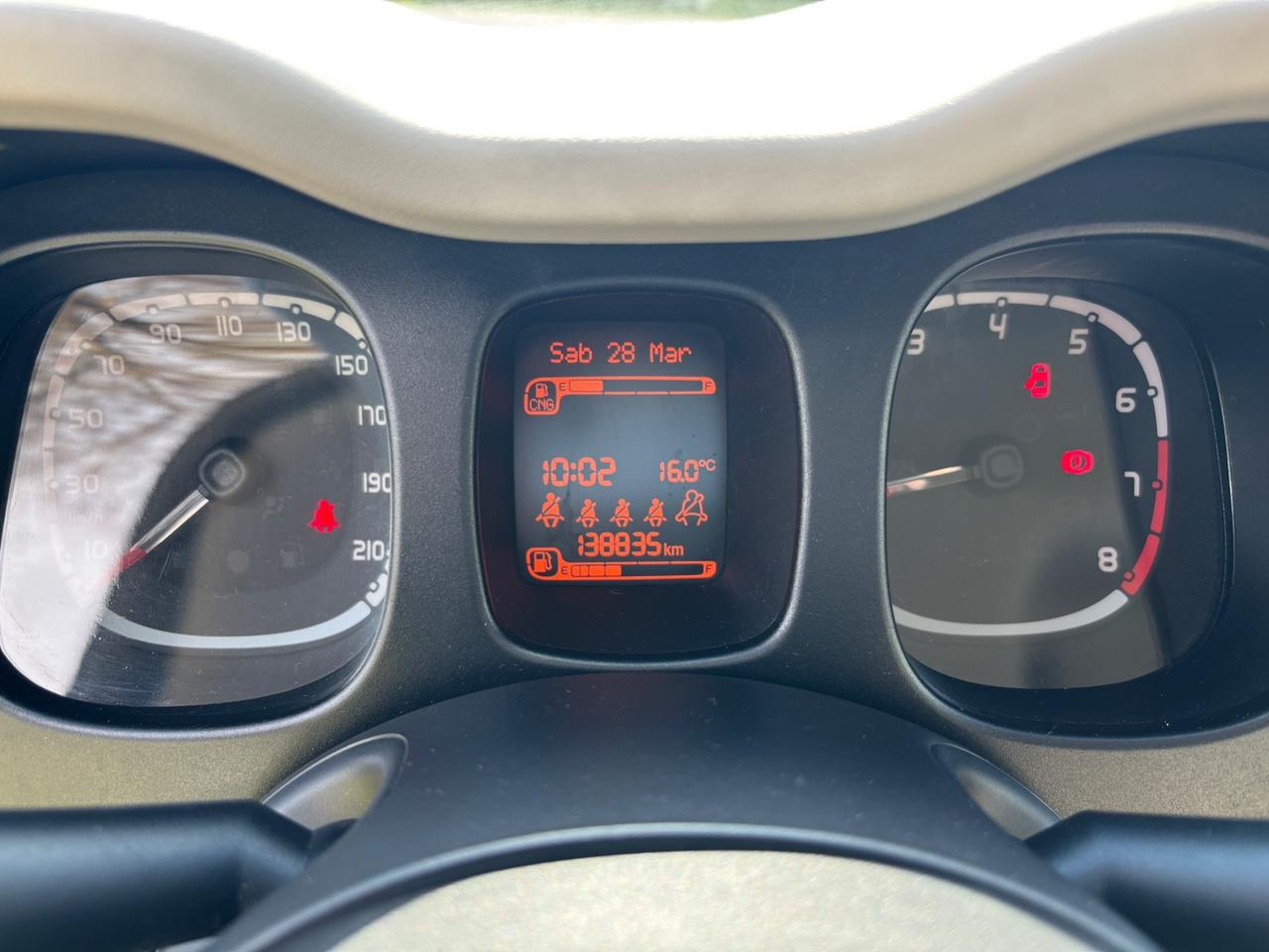 Fiat Panda 0.9TwinAir Natural Power-2015"NUOVA"