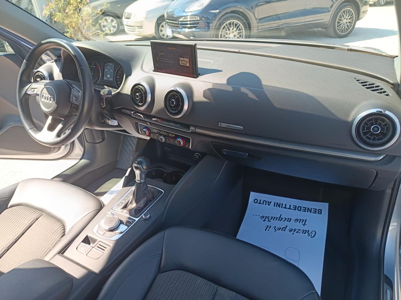 Audi A3 SPB 30 TDI S tronic Pack Sport Tua a 247€ al Mese