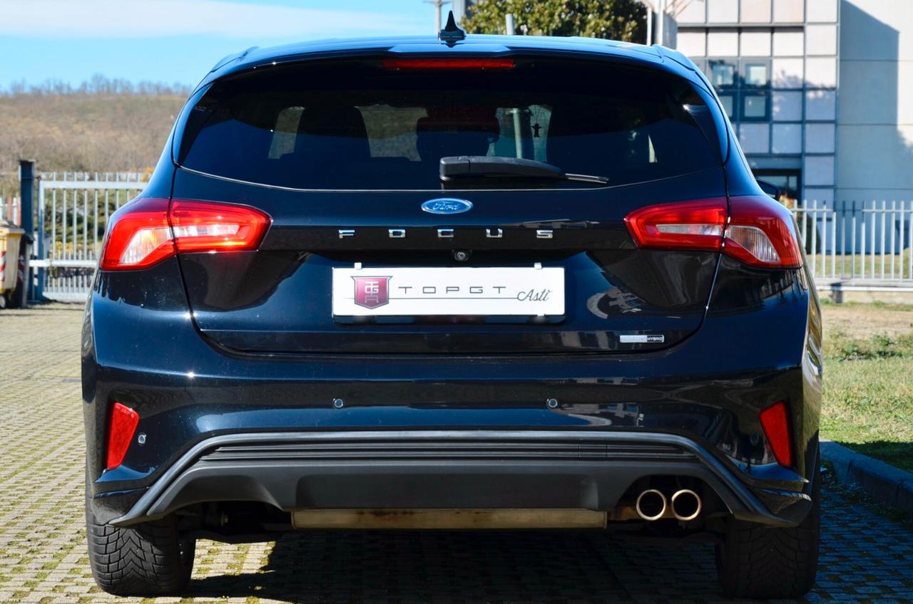 FORD FOCUS 1.0 ECOBOOST HYBRID ST-LINE X 155cv, UFF ITALIANA, SERVICE FORD, RETROCAMERA, APPLE ANDROID, PERMUTE