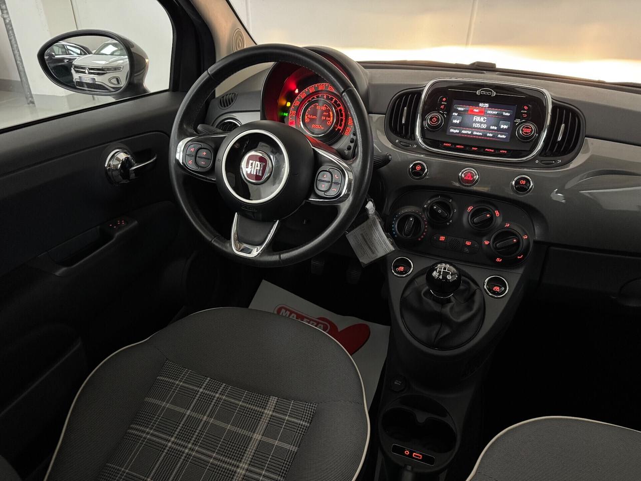 Fiat 500 1.2 Lounge 69cv Ok Neopatentati