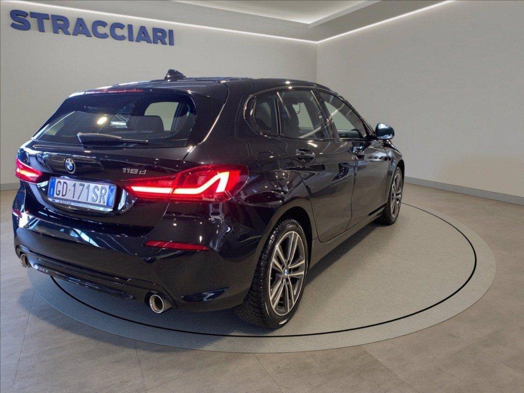 BMW 118d Sport auto del 2021