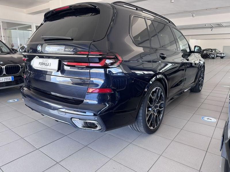BMW X7 xDrive 40d 48V MSport auto CON TETTO