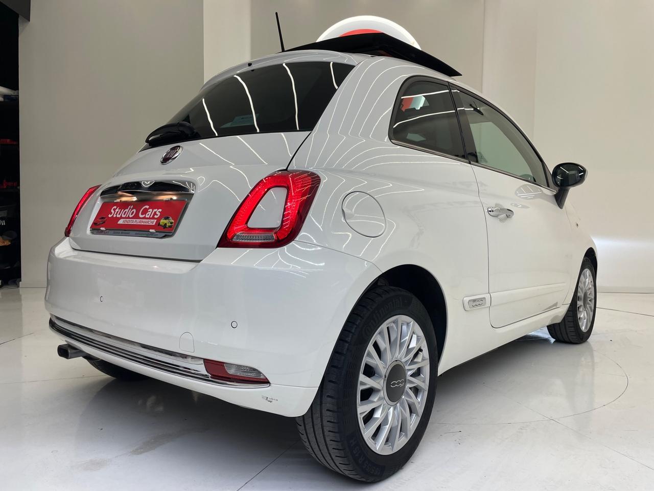 Fiat 500 1.2 Lounge 69CV*Tetto*Pelle*Navi