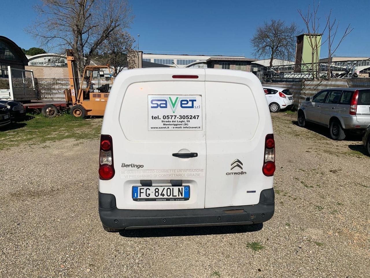 CITROEN BERLINGO FURGONATO 2016 1.6 DIESEL 100CV