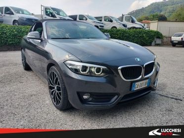 BMW Serie 2 Cabrio 220i Cabrio Advantage aut.