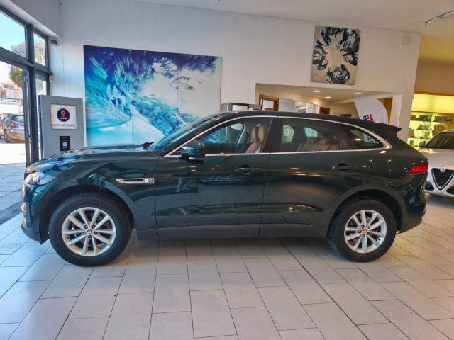 JAGUAR F-Pace 2.0 D AWD 180 CV Prestige Pelle Tabacco