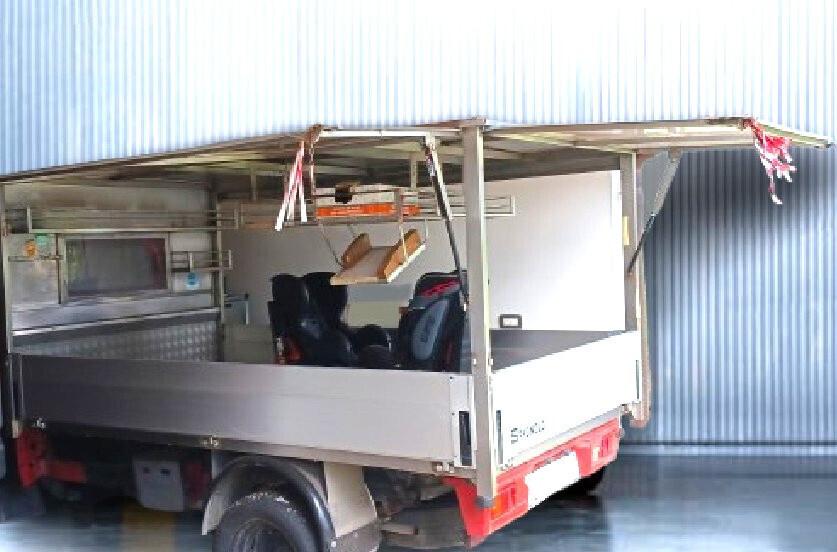 PiaggioPorter MAXI AUTONEGOZIO food truck