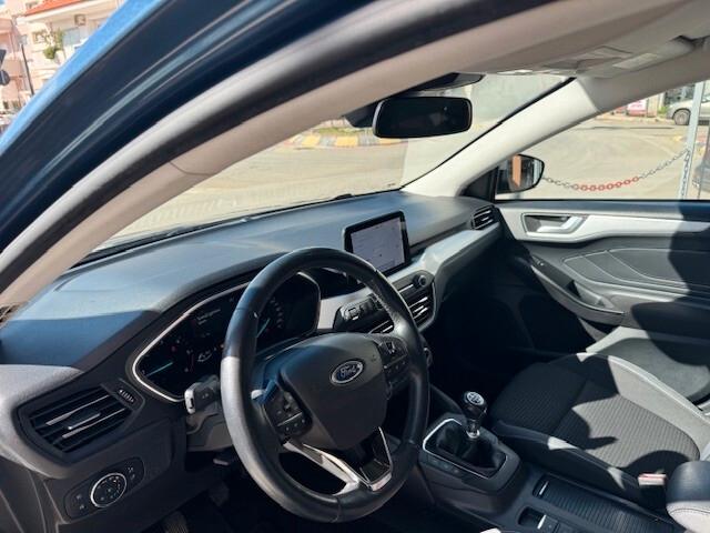 Ford Focus 1.5 EcoBlue 120 CV SW Business Cplay-Cam-Led-Navi