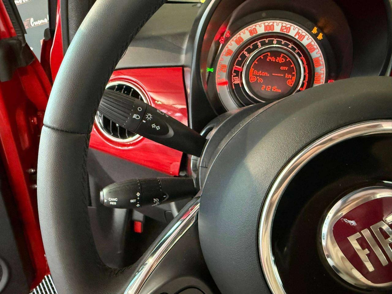 Fiat 500C 1.0 Hybrid Red
