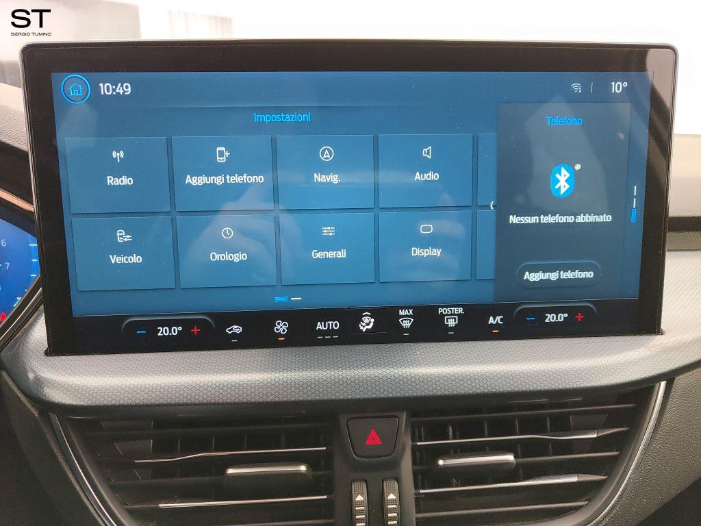 FORD Focus 4ª serie - Focus 1.0 EcoBoost Hybrid 125 CV 5p. Active