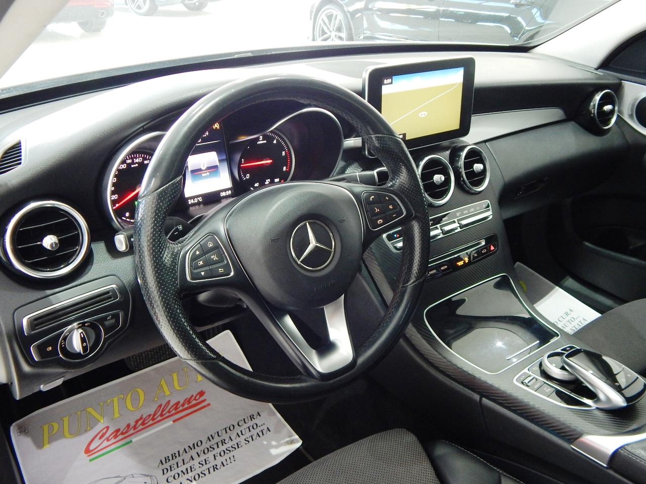 Mercedes-Benz C 220 d Premium AMG Aut. TETTO-NAVI-PELLE-PARK-XENON-LED