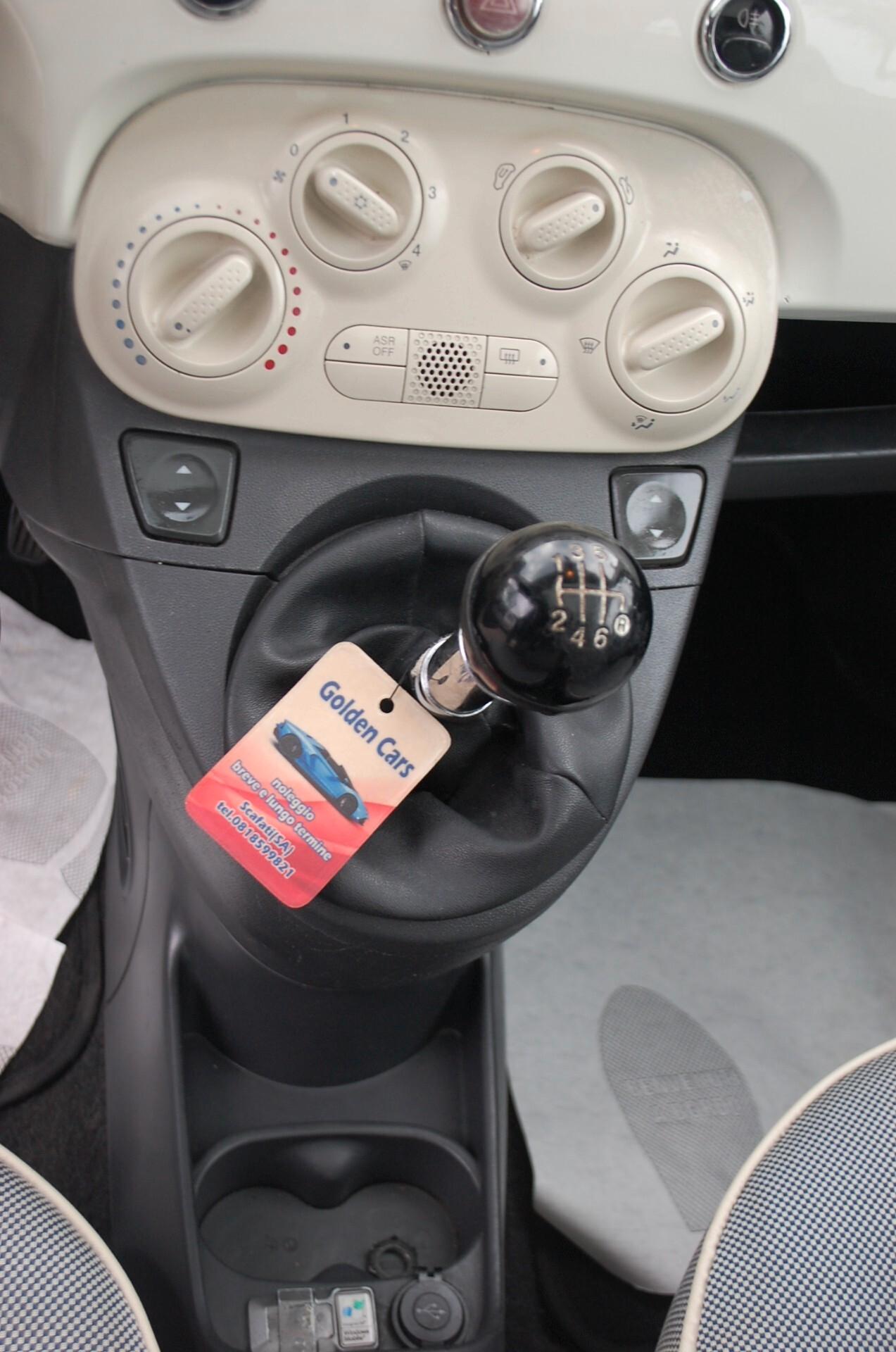 Fiat 500 1.4 16v Lounge GPL 100CV Uff Italy Tetto USB Lega