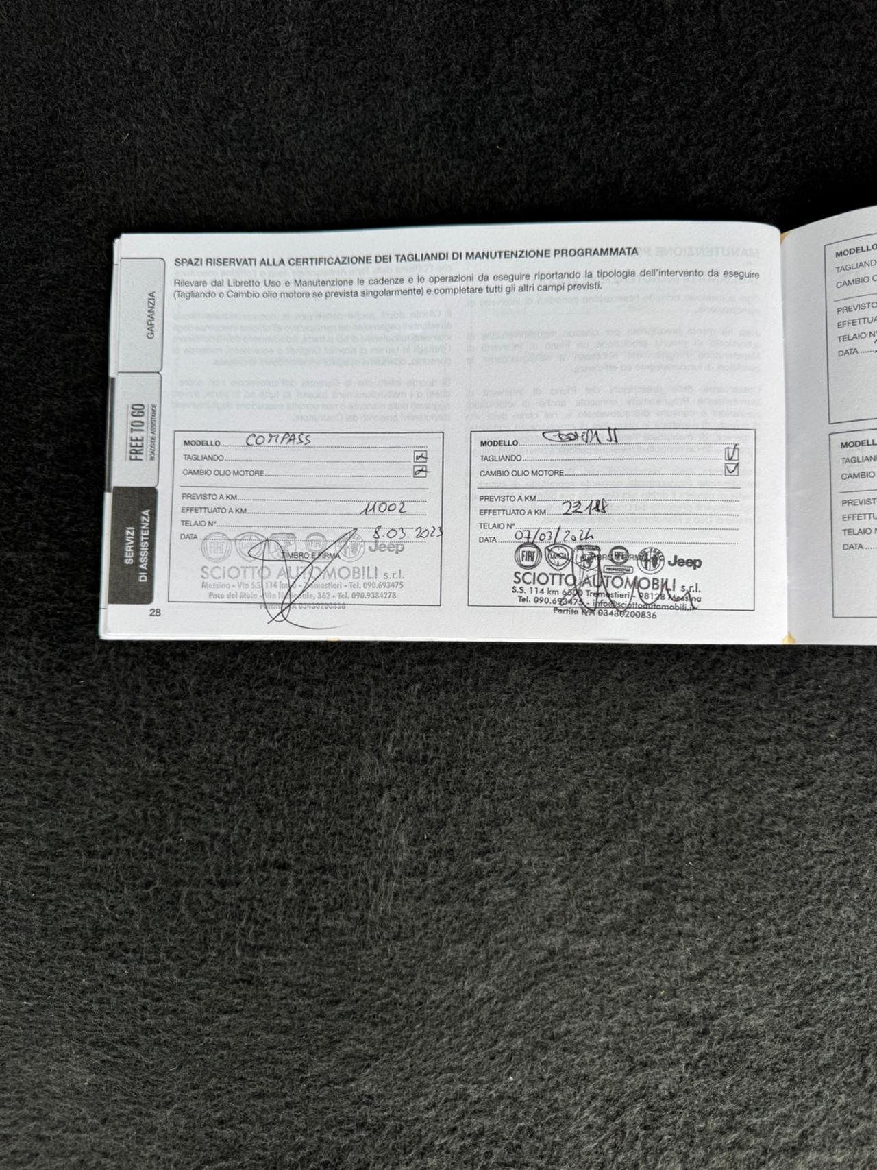 Jeep Compass 1.6 Multijet SOLO 42.000 KM CERTIFICATI