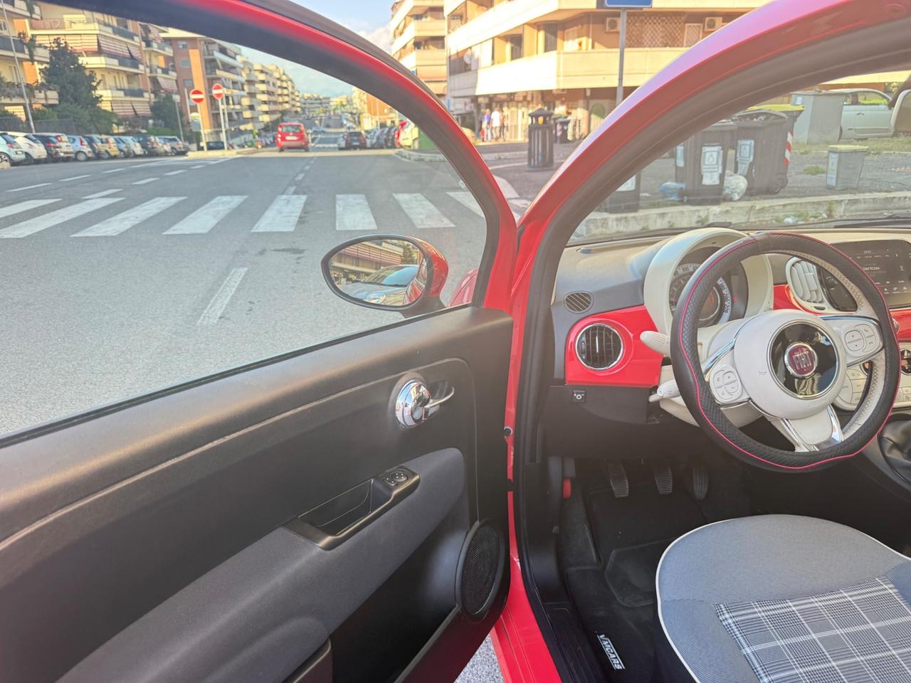 Fiat 500 1.2 EasyPower Lounge GPL LED PANORAMA CLIMA AUTOMATICO PDC PELLE CERCHI 15