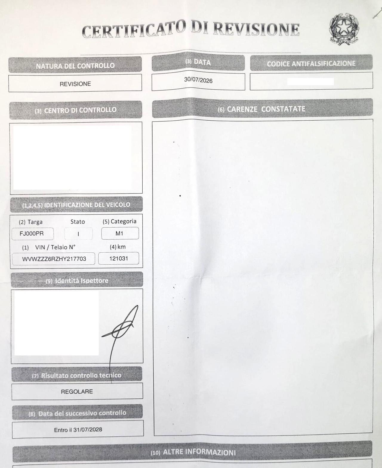 VOLKSWAGEN POLO 1,4 TDI-EURO 6B-FOTO 3 REVISIONI