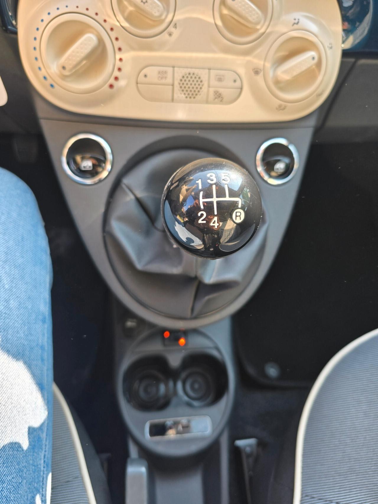 Fiat 500 1.2 BZ/GPL 69CV Lounge 100000KM-2018
