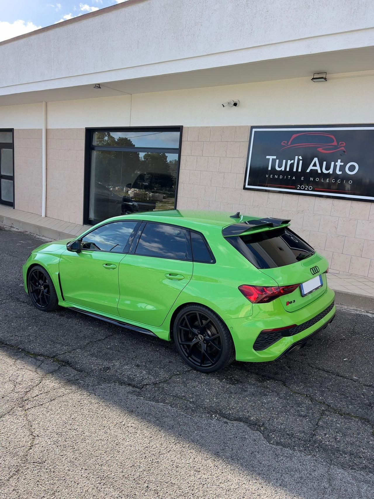 Audi RS3 Kyalami Green Carbon Pack