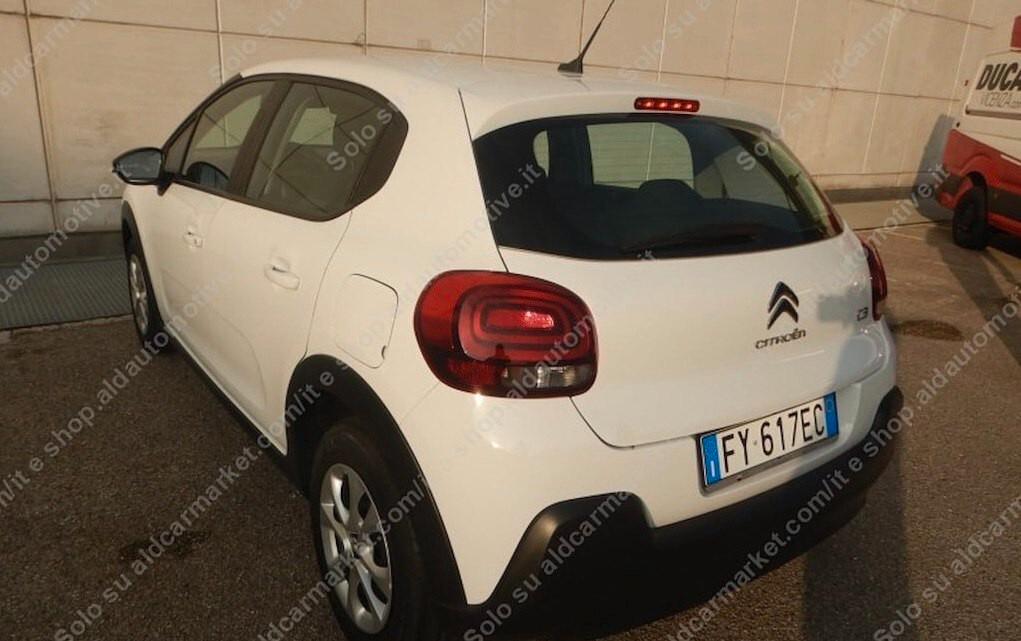 Citroen C3 PureTech 82- IN ARRIVO - BENZINA - EURO 6 - SOLO 38000 MILA KM