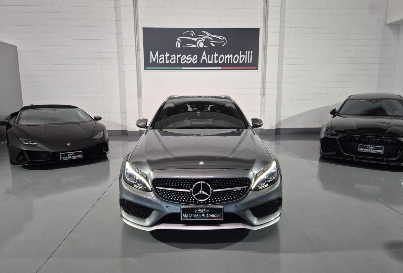 Mercedes-Benz C 43 AMG 4Matic 3.0cc 367cv FullLed Burmester GaranziaFull