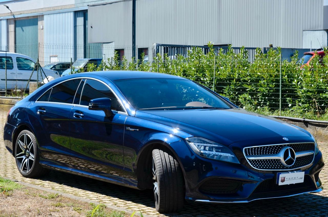 MERCEDES-BENZ CLS 350d PREMIUM AMG LINE 4MATIC 258cv AUTO, UFF ITALIANA, EURO 6B, NAVI, FARI LED, PERMUTE
