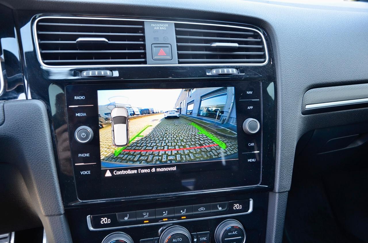 VOLKSWAGEN GOLF 7.5 GTI PERFORMANCE 2.0 TSI 245cv DSG, SERVICE CON FATTURE, TETTO, DCC, FULL PELLE, FARI FULL LED, 19", PERMUTE