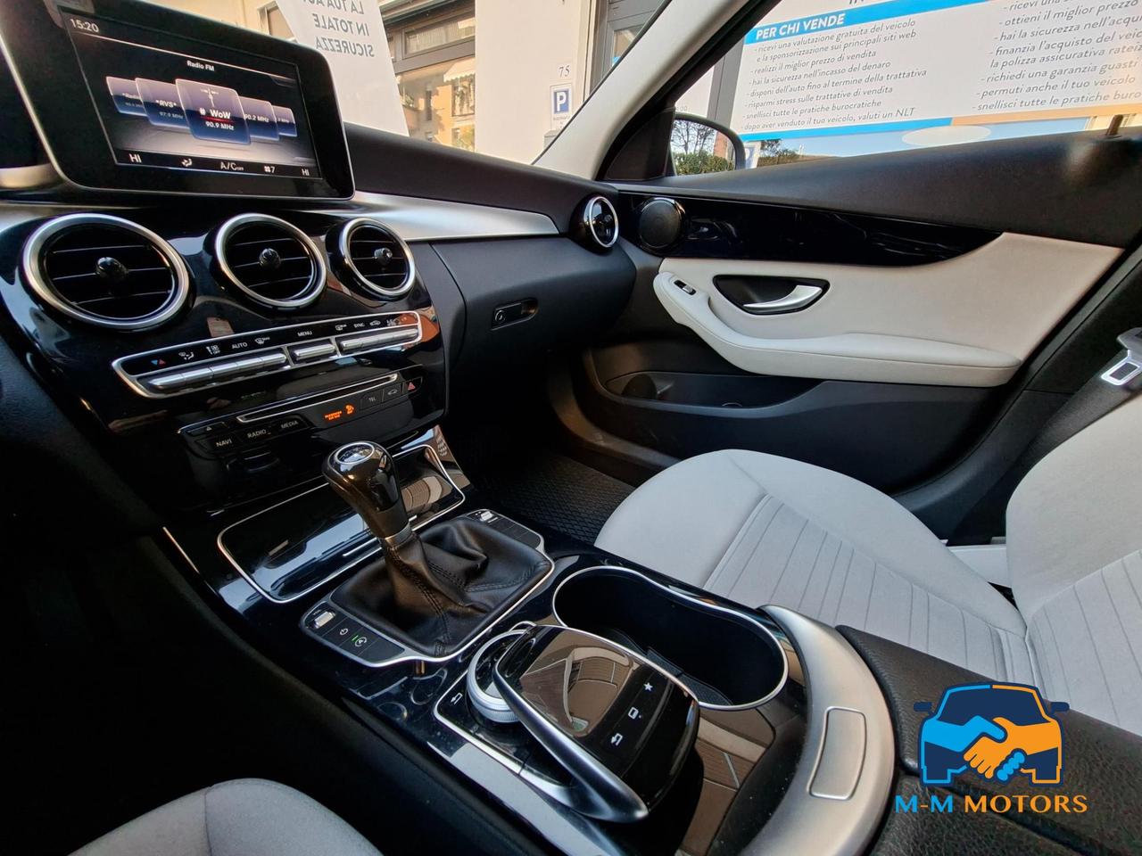 Mercedes Classe C Station Wagon C SW 200 d (bt) manuale