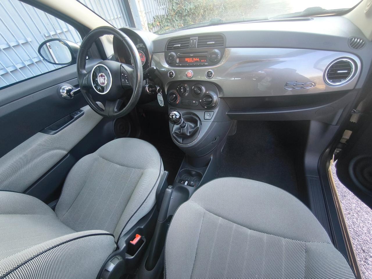 FIAT 500 1,2 BENZINA-LOUNGE -EURO 6- OK NEOPATENTATI