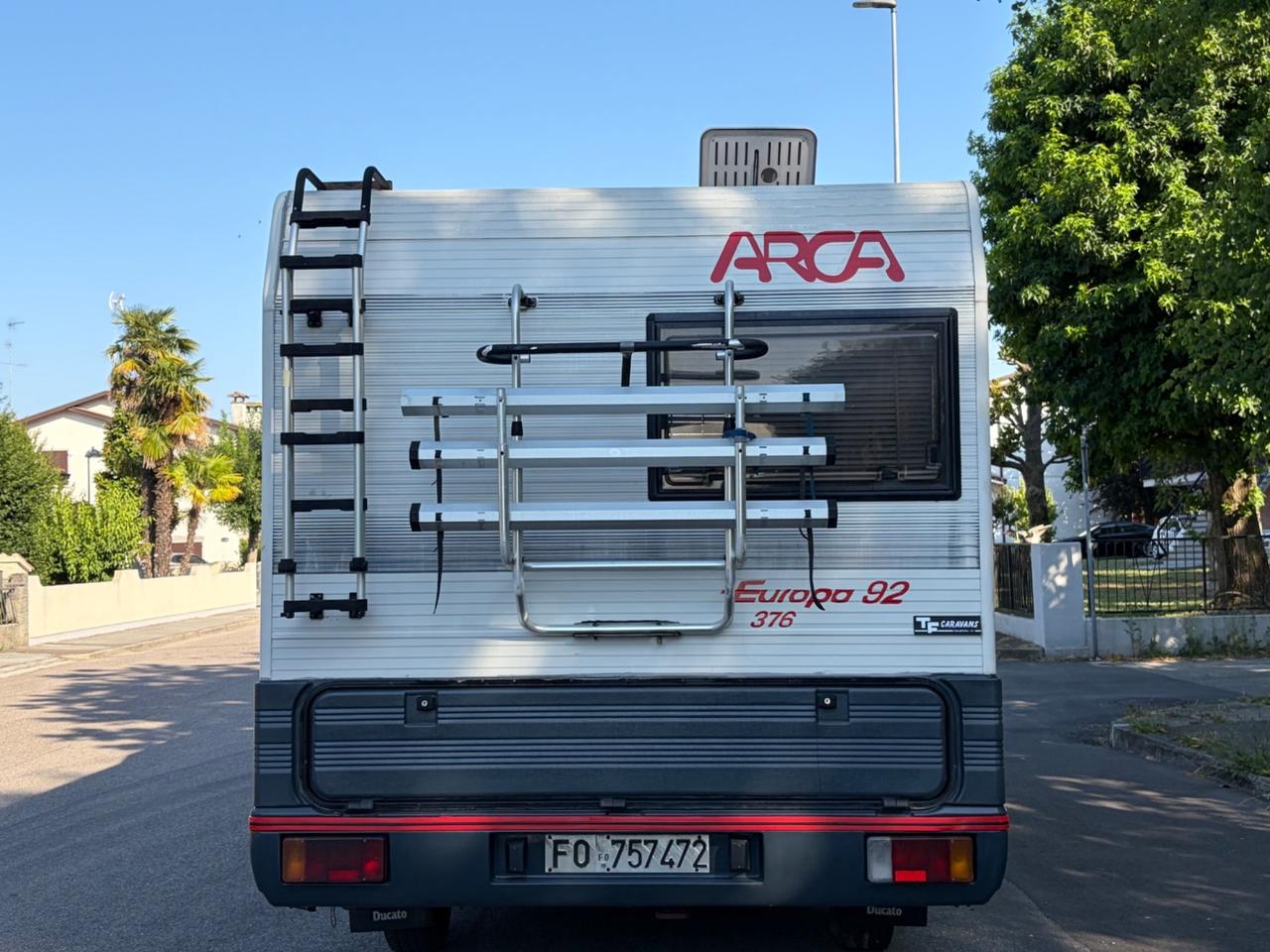 Arca Fiat Ducato Europa 92 376 mansardato 6 posti