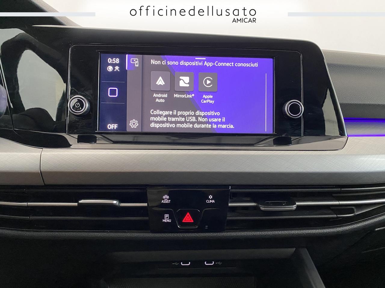 Volkswagen Golf 2.0 tdi scr 115cv life dsg