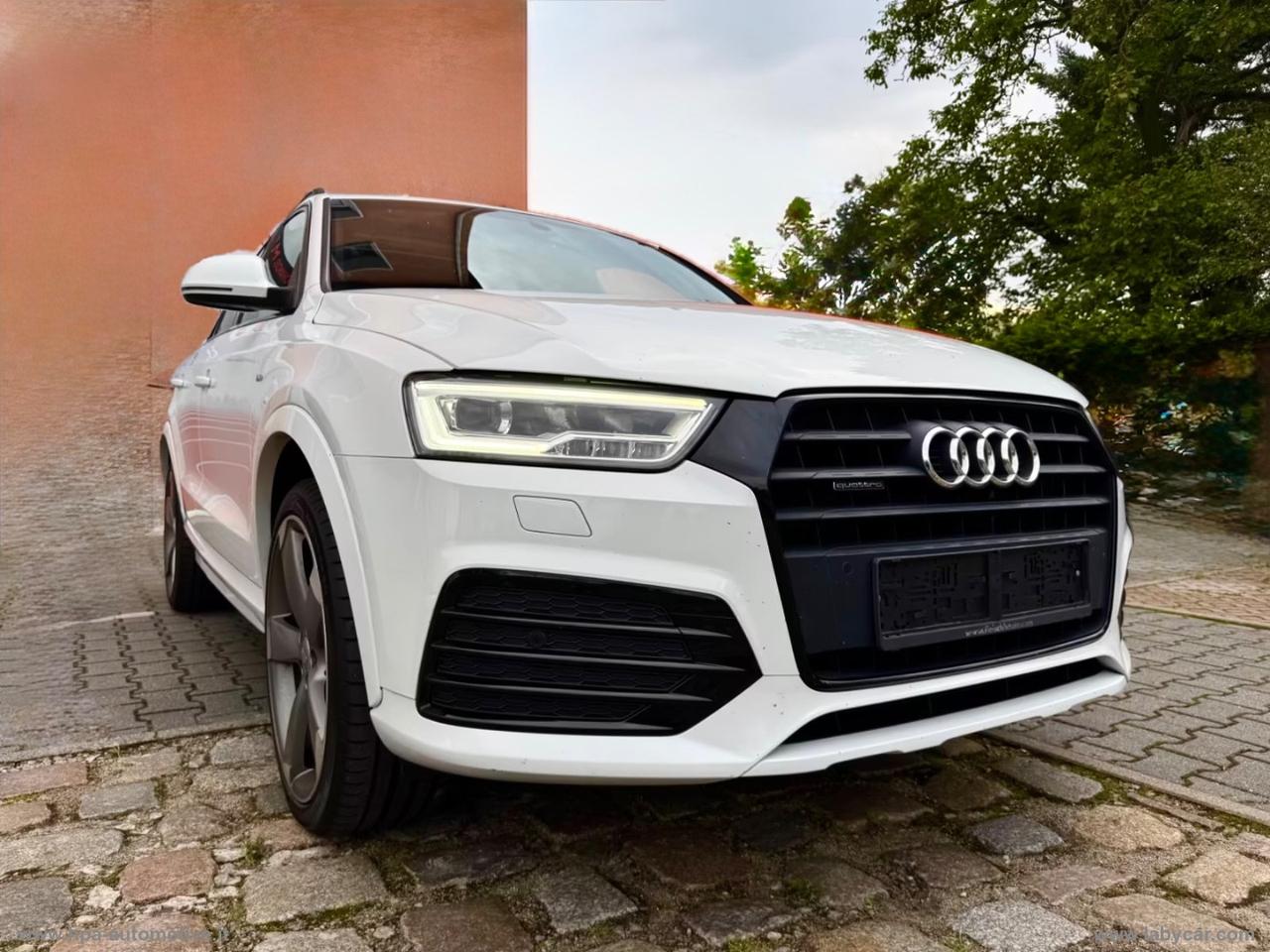 AUDI Q3 2.0TDI 184CV S-TRONIC S-LINE TETTO NAVI LED BOSE QUATTRO ROTOR 20