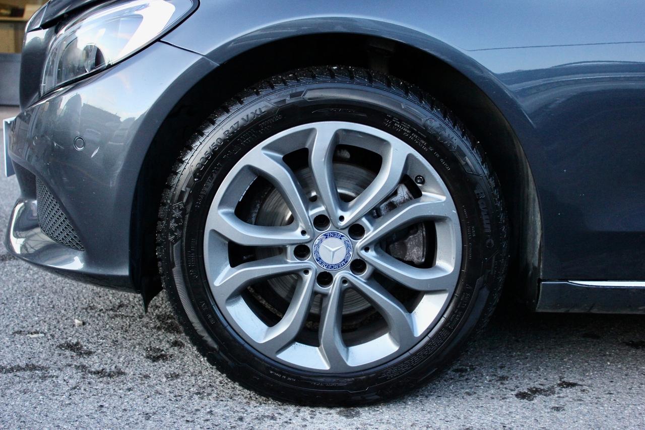 Mercedes-Benz C 220 d 4Matic Sport Auto | FULL LED | Pelle | Navi | Sensori