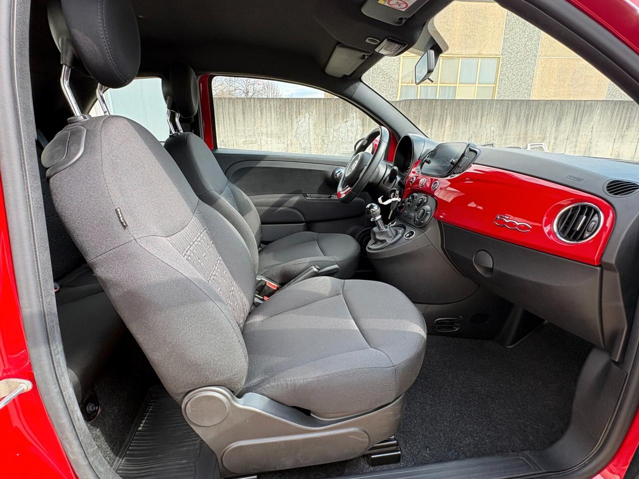 Fiat 500 1.0 benz/ibrida- 28000 km -NAVI-2021