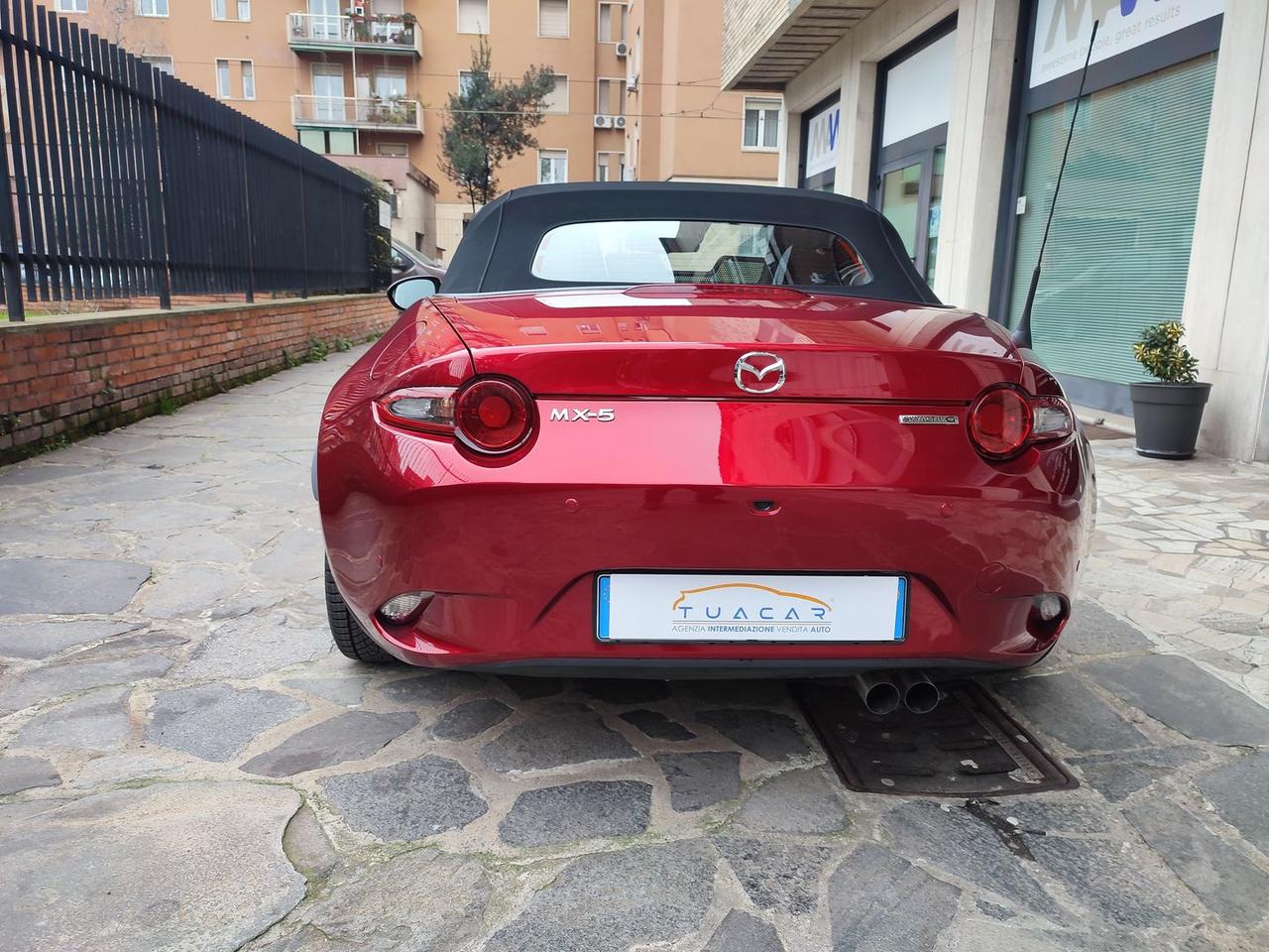 Mazda MX-5 1.5 Exceed i-eloop nappa red 132cv