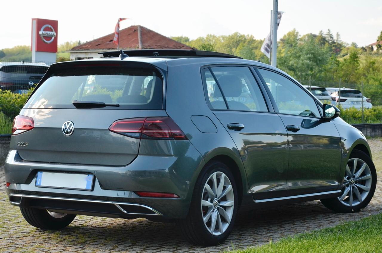 VOLKSWAGEN GOLF 5p 1.5 TSI EXECUTIVE 130cv DSG, UNICOPROP, TUTTI SERVICE VW, EURO 6C, TETTO, NAVI, PERMUTE