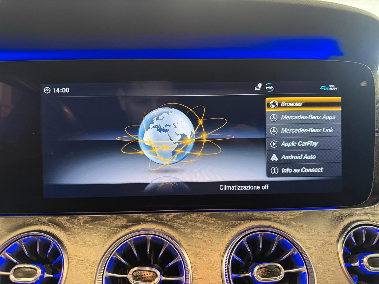 MERCEDES CLS 350D PREMIUM 4MATIC 3.0 286CV PELLE NAVI CAM360° ANNO 2019