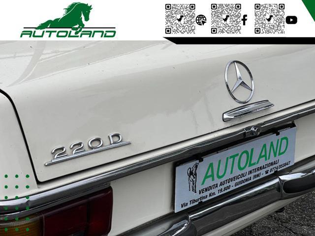 MERCEDES-BENZ 220 D RESTAURATA