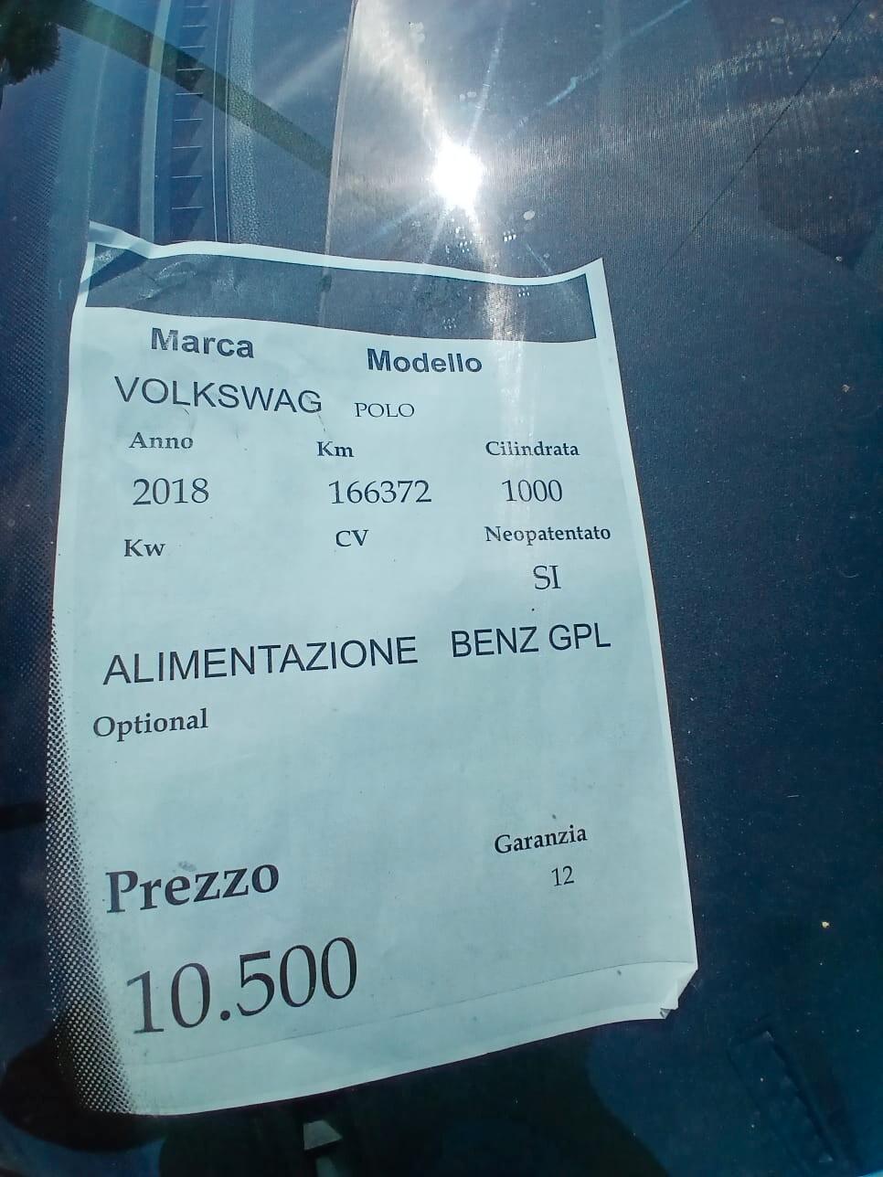 Altro vetture varie gpl/METANO