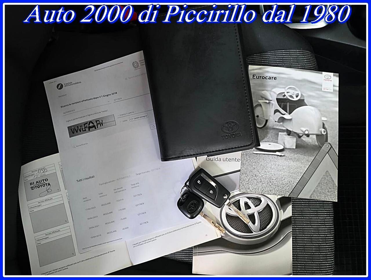 Toyota Yaris 1000 5/P Tagliando e Garanzia 12 Mesi