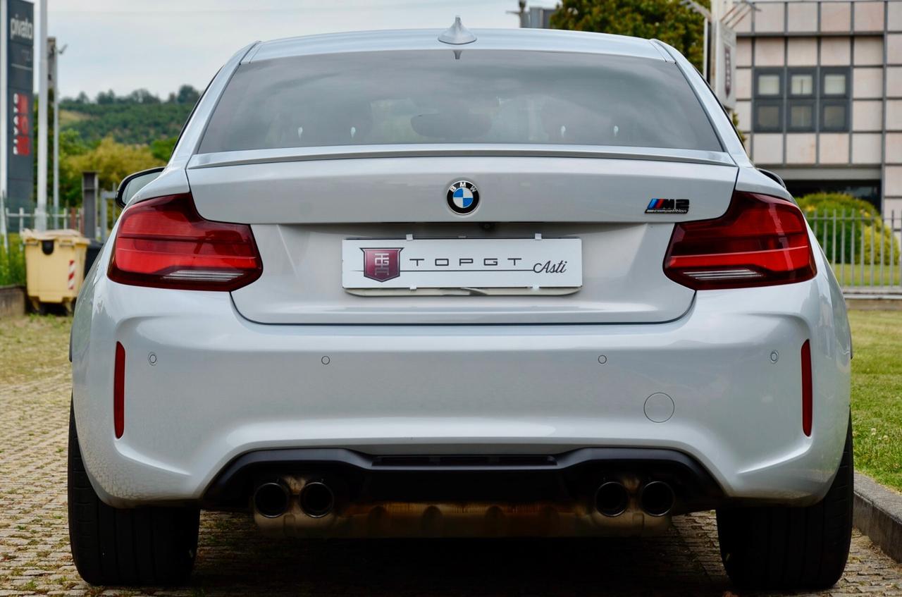 BMW M2 COUPE 3.0 COMPETITION 411cv DKG, TUTTI SERVICE UFF BMW, UFF ITALIANA, EURO 6D, HI-FI HARMAN/KARDON, RETROCAMERA, PERMUTE