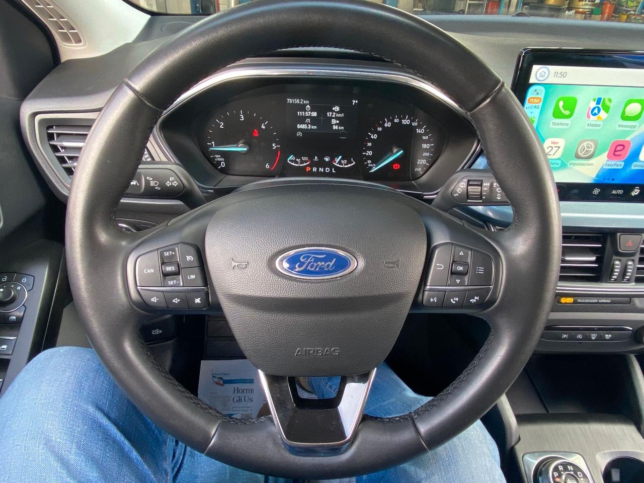 Ford Focus 1.5 EcoBlue 115 CV automatico SW Active